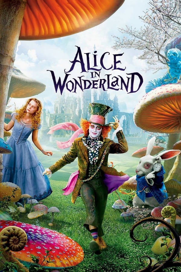 Download Alice in Wonderland (2010) Dual Audio [Hindi (ORG 2.0) & English] BluRay 480p [450MB] | 720p [1.1GB] | 1080p [2.3GB]