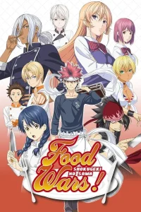 Download Food Wars: Shokugeki no Soma Season 1 ~ Dual Audio {Hindi-Japanese} Anime Series 720p & 1080p BluRay ESub [Zee Cafe Dubbed]